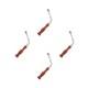 4pcs Reusable Wood Burning Stove Handles Heat Insulated Anti-scald Replacement