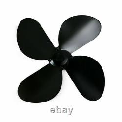 4-Blade Fan Blade Replacement Parts for Heat Powered Stove Fireplace Fan