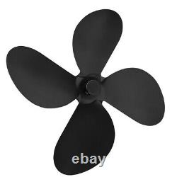 4-Blade Stove Fan Blade Replacement Parts Blade for Stove Fireplace Fan