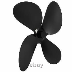 4 Blades Fireplace Fan Blade Stove Fan Blades Replacement Parts Home Stove Acc