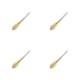 4 Pcs Fireplace Door Handle Heat Resistant Replacement Parts Spring