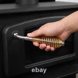 4 PCS Fireplace Door Handle Heat Resistant Replacement Parts Spring