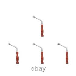 4 Pack Fireplace Metal Handle External Pull Door Burner Replacement