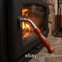 4 Pack Fireplace Metal Handle External Pull Door Burner Replacement