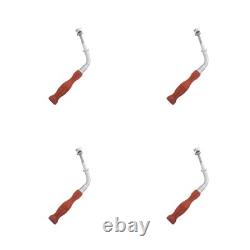 4 Pack Fireplace Metal Handle External Pull Door Burner Replacement
