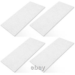 4 Pack Fireplace Refractory Panels 11.75x21x0.5 Insulation Board for Wood Sto