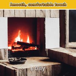 4 Pack Fireplace Refractory Panels 11.75x21x0.5 Insulation Board for Wood Sto