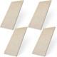4 Pcs Baffle Board 7.8'' X 15.7'' X 0.5 2100f Firebrick Wood Stove Fireboard In