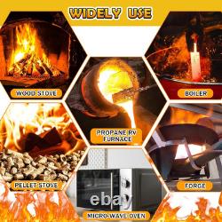 4 Pcs Baffle Board 7.8'' x 15.7'' x 0.5 2100f Firebrick Wood Stove Fireboard In