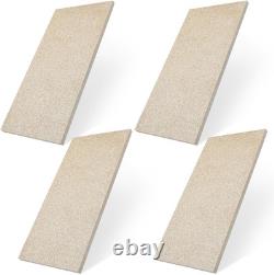 4 Pcs Baffle Board 7.8'' x 15.7'' x 0.5 2100f Firebrick Wood Stove Fireboard In