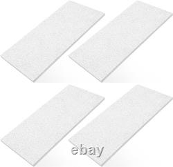 4 Pcs Fireplace Refractory Panels 11.75 X 21 X 0.5 Inches Baffle Board for Wood