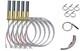 5pcs 36 Thermopile Generators 750mv Parts 60125501 Replacement For Fireplace