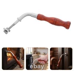 5Pcs Reusable Wood Burning Stove Handles Heat Insulated Fireplace Replacement