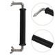 5 Pcs Fireplace Door Handle Boiler Stove Assembly Burner Replacement