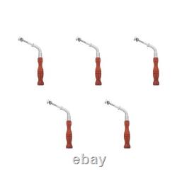 5 PCS Fireplace Metal Handle Door Hardware Boiler Stove Assembly