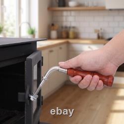 5 PCS Fireplace Metal Handle Door Hardware Boiler Stove Assembly