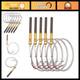 5 Pack 24 Aluminum Thermopile Generator Replacement For Fireplace & Stove Acces