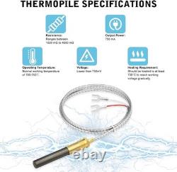 5-Pack 36 Thermopile Generator High-Quality Gas Fireplace Replacement Parts