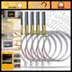 5 Pack Thermopile For Gas Fireplace & Water Heater, 36 750mv, Pilot Burner Part