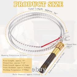 5 Pack Thermopile for Gas Fireplace & Water Heater, 36 750mv, Pilot Burner Part
