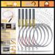 5 Pack Thermopile For Gas Fireplace & Water Heater, 36 750mv, Pilot Burner Repl