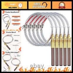 5 Pcs 36 Thermopile Generators, 750mV Gas Fireplace & Heater Replacement Parts
