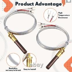 5 Pcs 36 Thermopile Generators, 750mV Gas Fireplace & Heater Replacement Parts