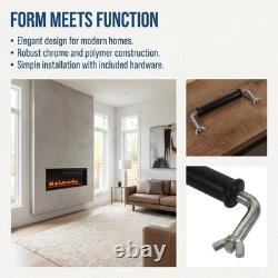 5 Pieces Fireplace Door Handle Wood Stove Handles Replacement Accessories Pull