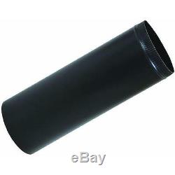(5) ea Imperial Mfg BM0220 6 x 48 24 Gauge Black Metal Stove / Chimney Pipe