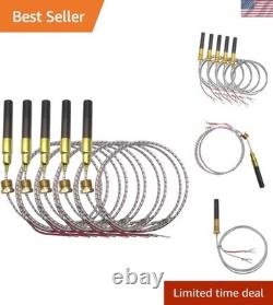 5 pcs 36 Aluminum 750mv Thermopile Generator Replacement for Fireplace Therm