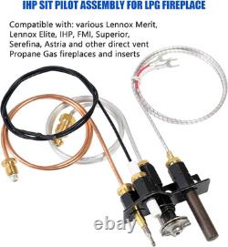 69L18 LPG Pilot Assembly for Propane Gas Fireplace, SIT Pilot Replacement for Le
