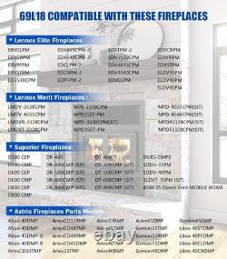 69L18 LPG Pilot Assembly for Propane Gas Fireplace, SIT Pilot Replacement for Le