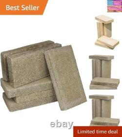 6 Standard Firebricks for Efficient Wood & Coal Stove Heating Easy Install