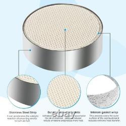 6 x 2 Round Ceramic Catalytic Combustor for Wood Stoves High Efficiency Repl