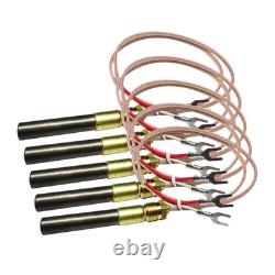 750mV Thermocouple Replacement for Gas Stoves & Fireplaces, 5pc 36 Glass Fiber