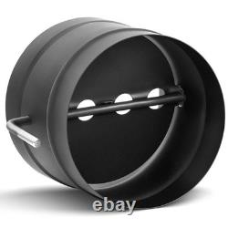 8 Stainless Steel Stove Pipe Damper Air Insulated, Adjustable Vent Control