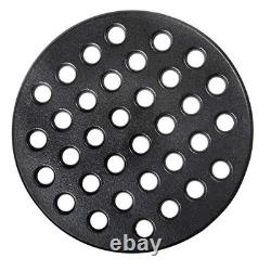 9 Inch Cast Iron Fire Grate Replacement for Large Big Green Egg Grill Parts