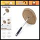 9 Round Fireplace Flue Plug Draft Excluder Stopper, Seal Damper Tool For Chim