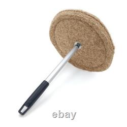 9 Round Fireplace Flue Plug Draft Excluder Stopper, Seal Damper Tool for Chim
