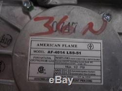 American Flame Fireplace Stove Vented Electronic Manual Hi/Low Gas Valve AF-4014