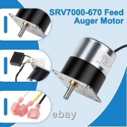 Auger Feed Motor Replacement 2RPM for Pellet Stoves PP130 PP60 PH50CABPS TSC90