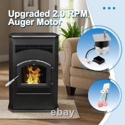 Auger Feed Motor Replacement 2RPM for Pellet Stoves PP130 PP60 PH50CABPS TSC90
