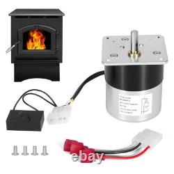 Auger Feed Motor Replacement for Pellet Stoves 2RPM Synchronous 120V 60Hz