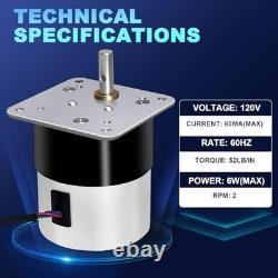 Auger Feed Motor Replacement for Pellet Stoves PP70, PP130, PH35PS, PH50PS, TSC9