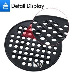 BJ-MFGC Cast Iron Fire Grate Replacement Parts for Kamado Joe 24 Inch Big Joe
