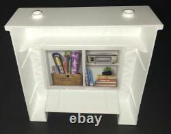 Barbie Dream House 2018 Replacement Part FHY73 Fireplace & Bookshelf Reversible