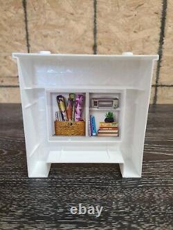Barbie Dream House 2018 Replacement Part Fireplace/Bookshelf, Pre-Owned