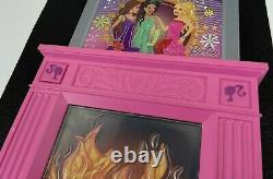 Barbie Dream House Replacement Parts Pieces Fireplace TV Pink 2008 2009 Mattel