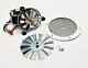 Bixby Combustion Exhaust Blower Motor Fan Kit + 4 3/4 4000105, Amp-univcombkit