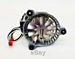 Bixby Combustion Exhaust Blower Motor Fan Kit + 4 3/4 4000105, AMP-UNIVCOMBKIT